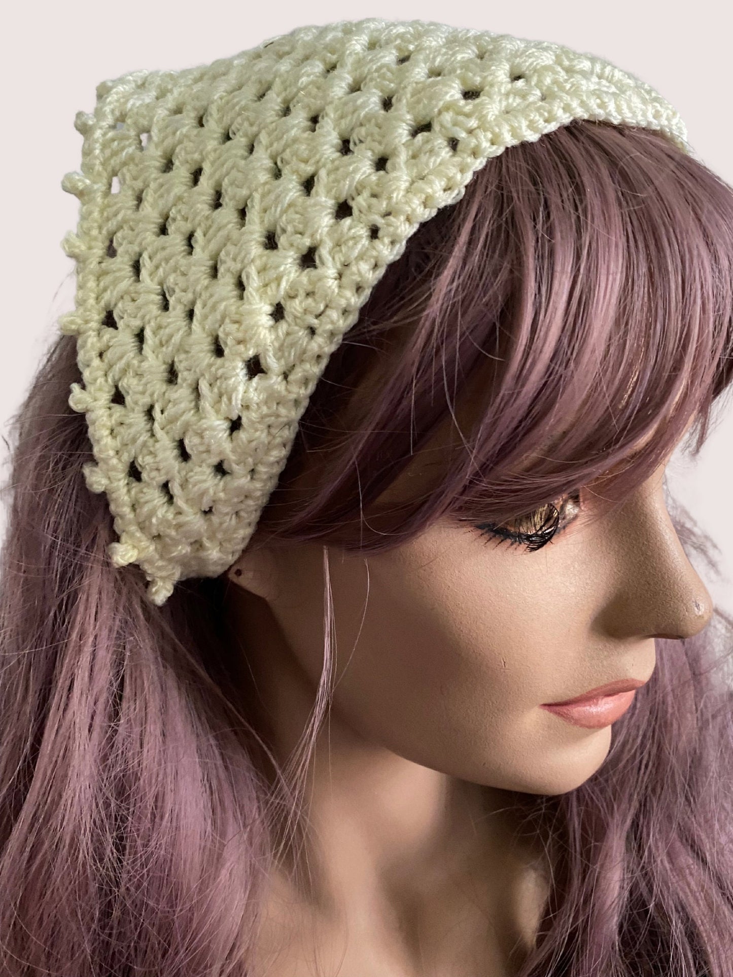 Crochet Adult Bandana
